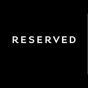 Reserved for Stacey